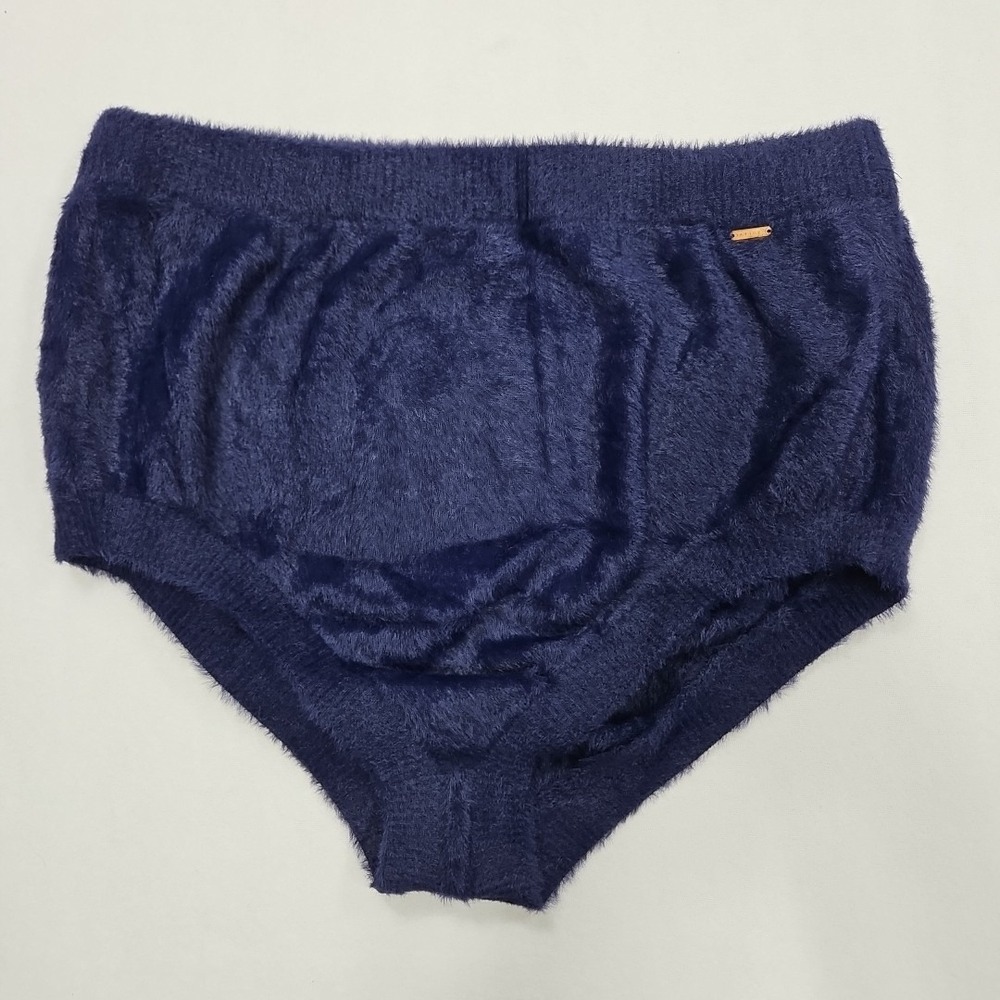 Savage Fenty Fluff It Up‎ Cheeky Booty Shorts Lingerie Plus Size 2X Navy Blue